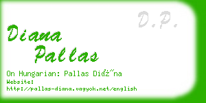 diana pallas business card